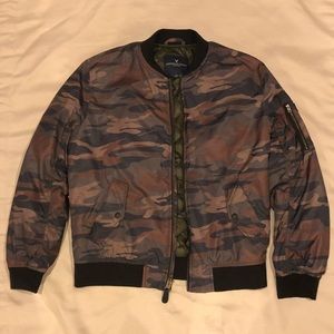AEO Camo Bomber
